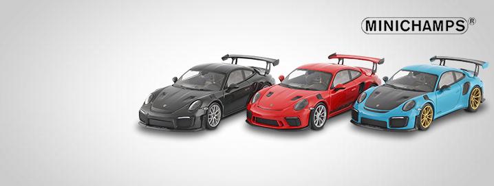 Новинки Порше Porsche 911 GT2 и GT3 
от Minichamps